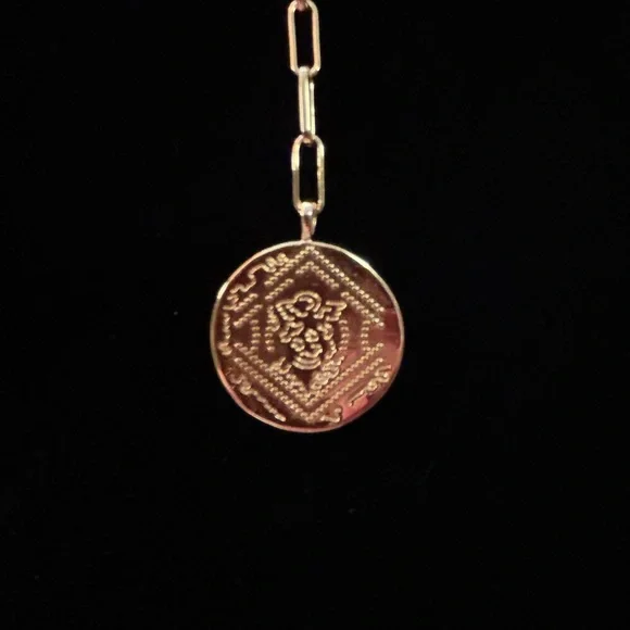 Gorjana Gold Chain Necklace with Pendant - Picture 2 of 5